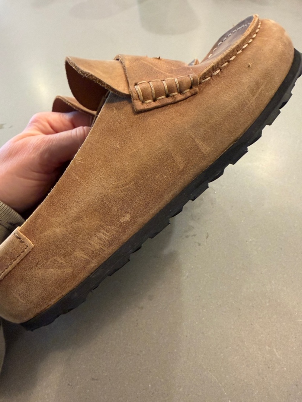 Birkenstock Naples Wrapped Leather Slip-On Loafers - Picture 5 of 10
